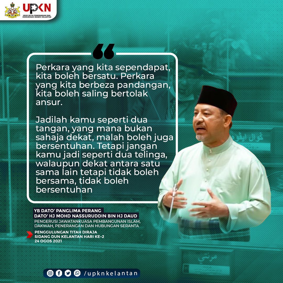 Bertolak Ansur Dan Berlapang Dada Lah Sesama Manusia Berita Parti