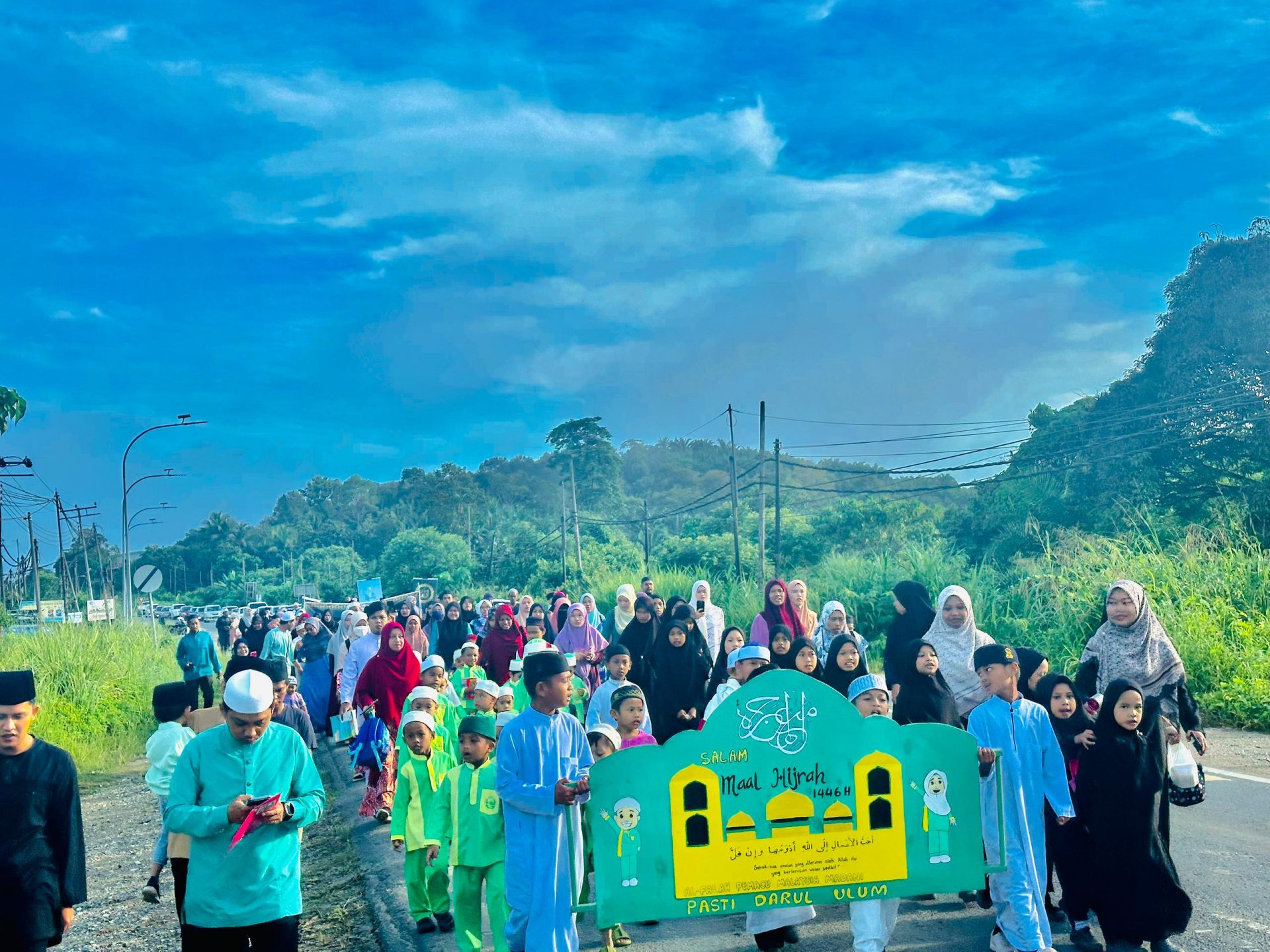 PASTI SRITI Mini Tahfiz Kinabatangan Sertai Sambutan Maal Hijrah