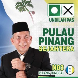 Pakar Perunding Kualiti adalah Taruhan PAS di DUN Pinang Tunggal 