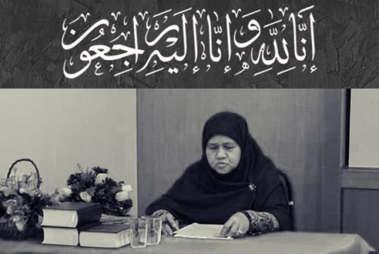 Takziah Pemergian Dr. Ustazah Russanani @ Asiah, Bekas Ahli Majlis Syura