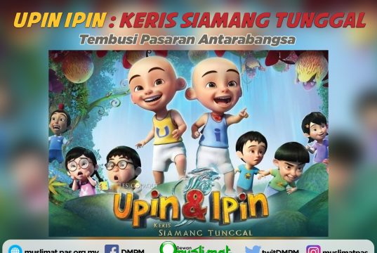 Tahniah! Upin Ipin Keris Siamang Tunggal Tembusi Pasaran Antarabangsa