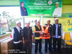 KHIDMAT MALAYSIA KELANTAN LANCAR PUSAT OPERASI BENCANA