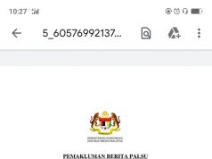 Pemakluman Berita Palsu Terkini Oleh Pihak MKN