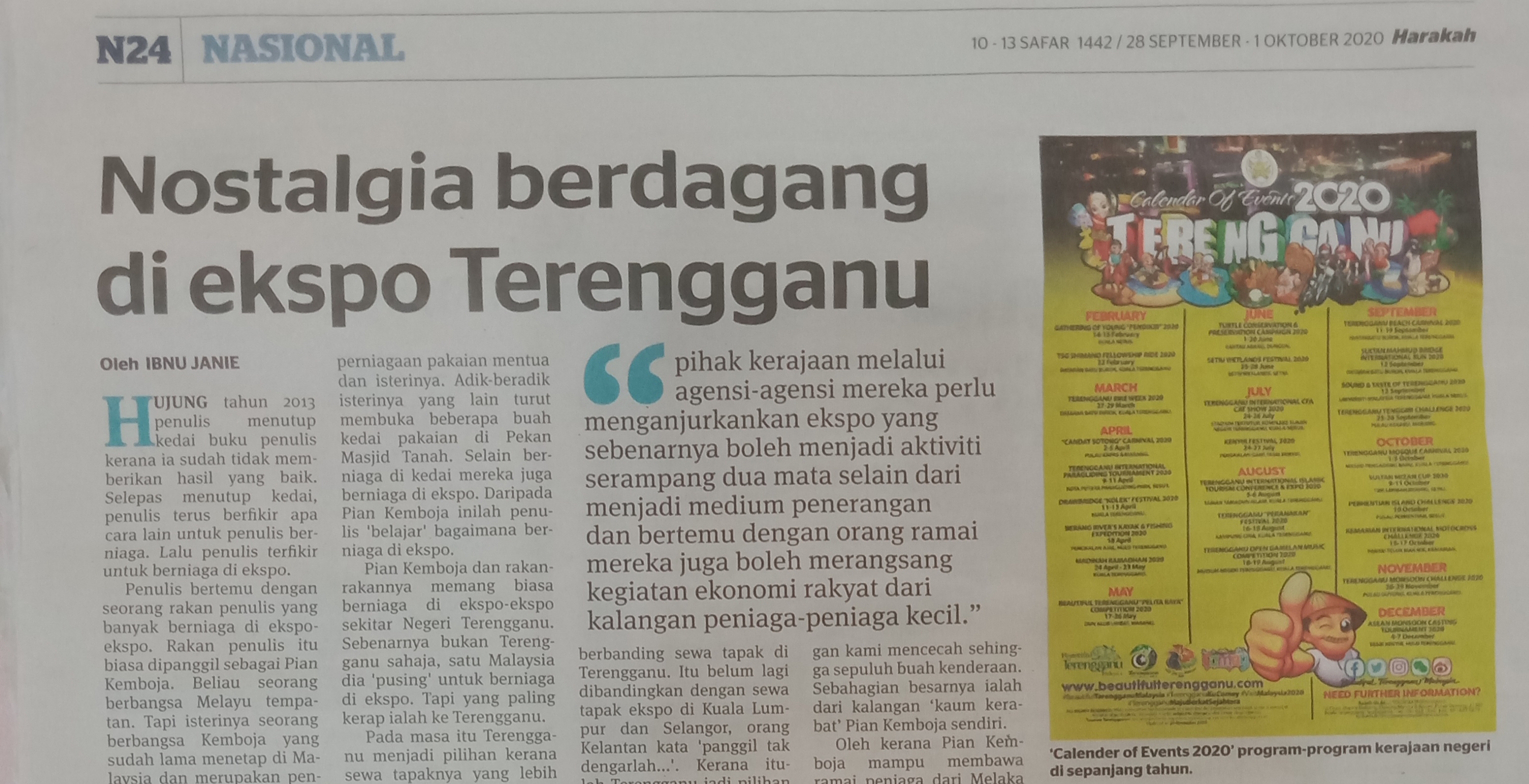 Nostalgia berdagang di ekspo Terengganu - Berita Parti ...