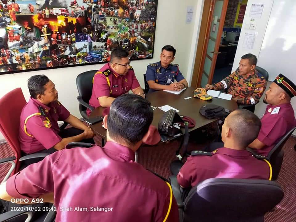 jabatan bomba dan penyelamat malaysia negeri selangor shah alam, selangor, malaysia