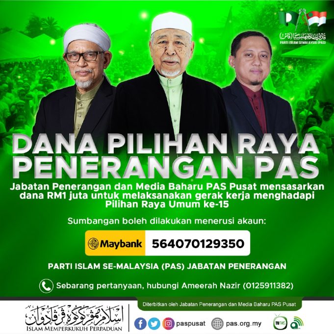 Dana Pilihan Raya Penerangan PAS - Berita Parti Islam Se ...