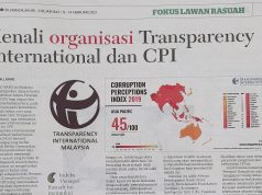 Rencana : Kenali organisasi Transparency International dan CPI