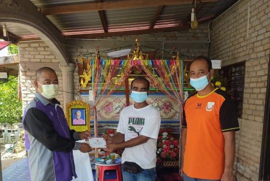 YB Pedu ziarah kematian warga emas kaum siam