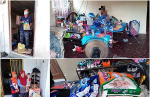 Program AD4C : Sumbangan kit bantuan makanan kepada 3 keluarga – JAMK Ampang
