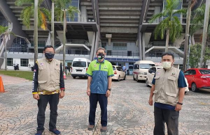 Hulur bantuan kepada frontliners di CAC Stadium Malawati – Naib KP PAS Selangor