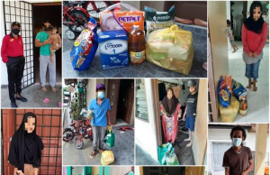 Program AD4C : Sumbangan kit bantuan makanan kepada 7 keluarga – JAMK Ampang