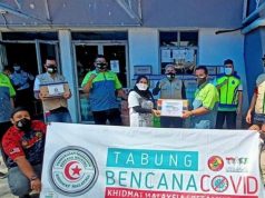 Sumbangan buat petugas CAC Stadium Melawati – Pengurus Operasi KMN Selangor