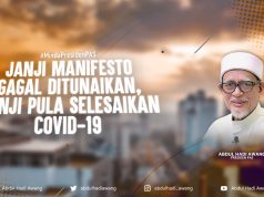 Janji manifesto gagal ditunaikan, janji pula selesaikan Covid-19