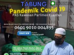 Tabung Covid-19 PAS Kuantan ceriakan golongan terkesan