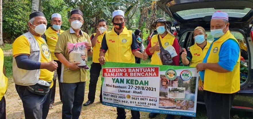 Misi Bantuan Banjir Krcamalselangor Di Yan Kedah Pas Kawasan Kota Raja Berita Parti Islam Se Malaysia Pas