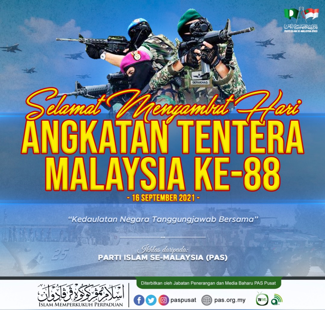 Kedaulatan Negara Tanggungjawab Bersama  Berita Parti Islam Se 