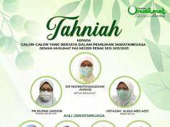 Tahniah kepada calon yang berjaya;DMPN Perak sesi 2021-2022