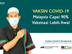 VAKSIN COVID-19 : Malaysia Capai 90% Vaksinasi Lebih Awal
