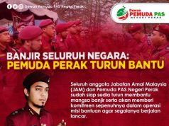 Banjir seluruh negara : Pemuda Perak turun bantu