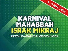 Ulamak Arau anjur Karnival Mahabbah Israk Mikraj