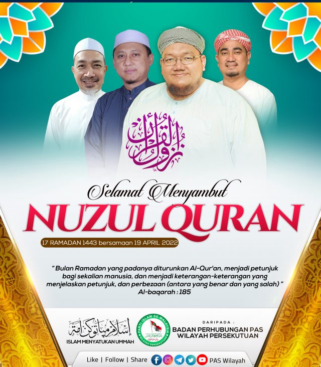 Nuzul Quran Mencari Kemuliaan Dengan Al Quran Berita Parti Islam Se