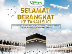 Selamat menunaikan ibadah haji