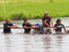 Penduduk ‘berpesta’ dalam bendang