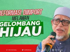 Reformasi diimport melawan gelombang hijau