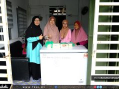 Usahawan makanan ‘frozen’ teruja terima peti sejuk beku