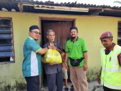 Sumbangan 40 pek makanan asas, hasil kutipan ahli dan penyokong PAS