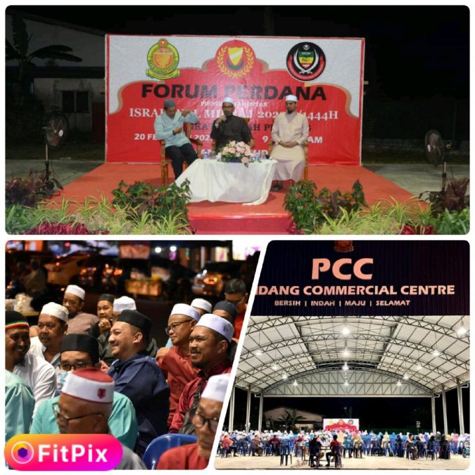 Forum Perdana Daerah Pendang diadakan sempena Israk dan Mikraj