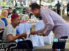 Giliran warga Kuala Terengganu berbuka bersama Dr Sam