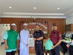 Sinar Kasih Syawal buat barisan hadapan Kinabatangan