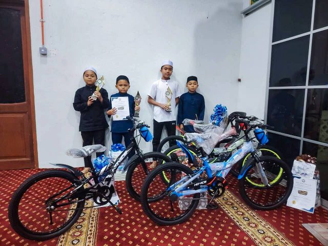Empat peserta ‘King Of Subuh Warrior’ bawa pulang basikal