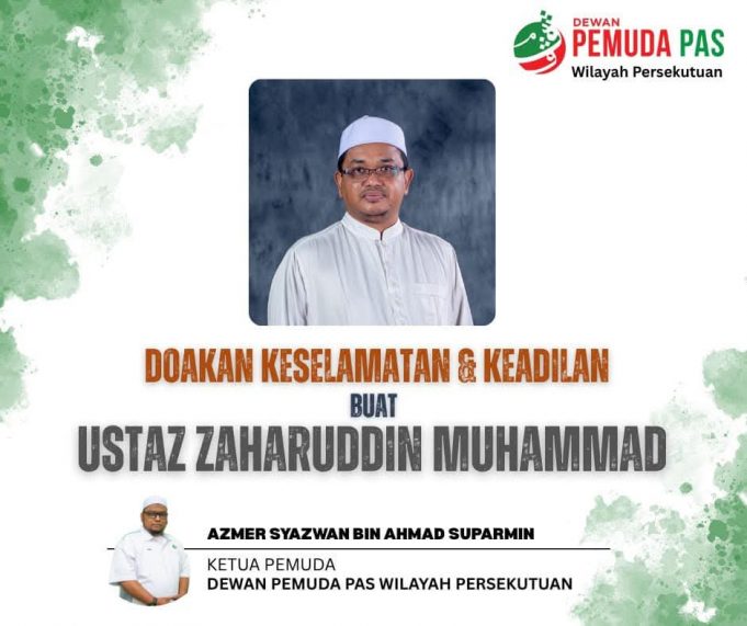 DPPWP KECAM PENAHANAN USTAZ ZAHARUDDIN MUHAMMAD