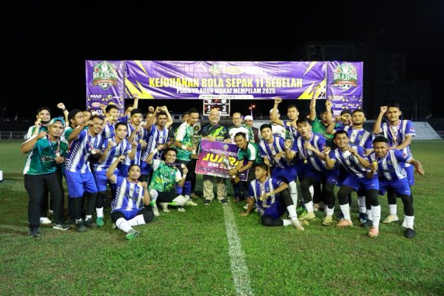 Wakaf Mempelam FC Julang Piala YB ADUN 2025, Sorakan 5,000 Penyokong Gegar Stadium