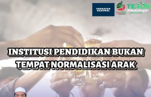 Pemuda PAS Wangsa Maju: Institusi Pendidikan Bukan Tempat Normalisasi Arak