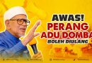 AWAS! PERANG ADU DOMBA BOLEH DIULANG