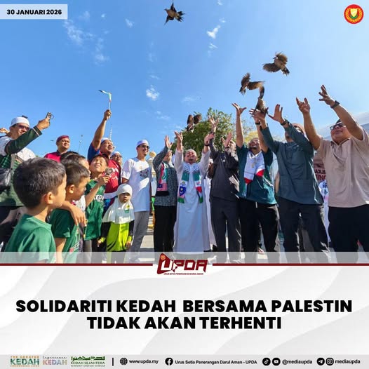 SOLIDARITI KEDAH BERSAMA PALESTIN TIDAK AKAN TERHENTI
