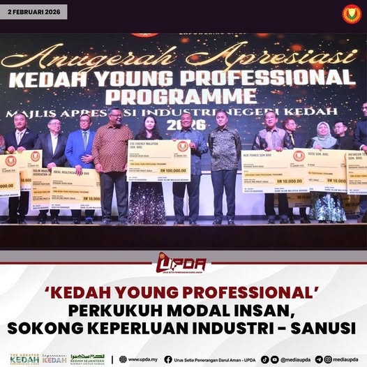 ‘KEDAH YOUNG PROFESSIONAL’ PERKUKUH MODAL INSAN, SOKONG KEPERLUAN INDUSTRI - SANUSI