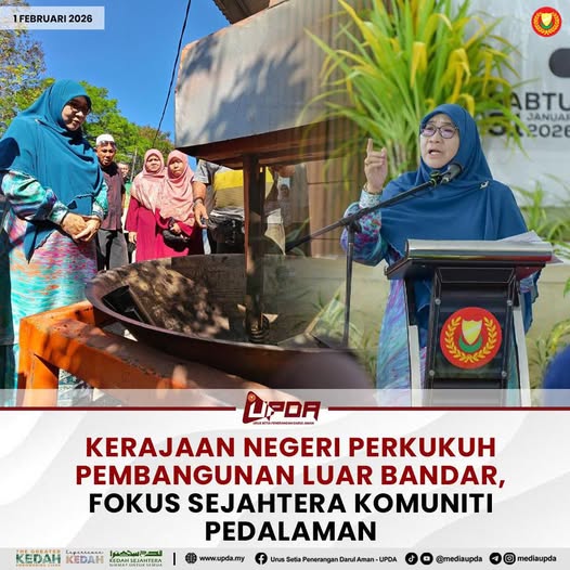 KERAJAAN NEGERI PERKUKUH PEMBANGUNAN LUAR BANDAR, FOKUS SEJAHTERA KOMUNITI PEDALAMAN