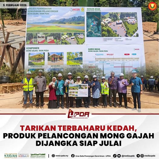TARIKAN TERBAHARU KEDAH, PRODUK PELANCONGAN MONG GAJAH DIJANGKA SIAP JULAI