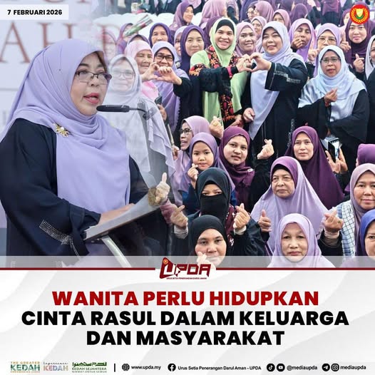 WANITA PERLU HIDUPKAN CINTA RASUL DALAM KELUARGA DAN MASYARAKAT