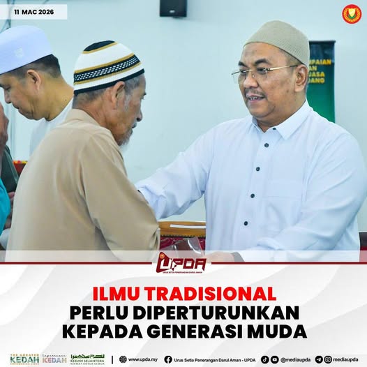 ILMU TRADISIONAL PERLU DIPERTURUNKAN KEPADA GENERASI MUDA