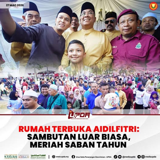 RUMAH TERBUKA AIDILFITRI: SAMBUTAN LUAR BIASA, MERIAH SABAN TAHUN