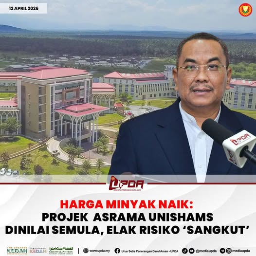 HARGA MINYAK NAIK: PROJEK ASRAMA UNISHAMS DINILAI SEMULA, ELAK RISIKO ‘SANGKUT’
