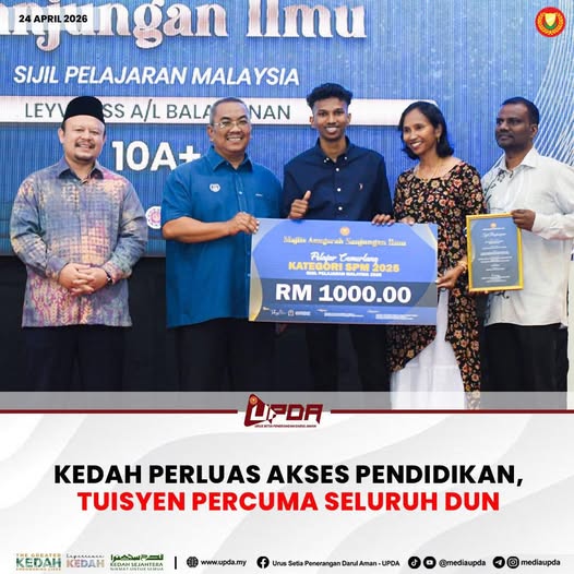 KEDAH PERLUAS AKSES PENDIDIKAN, TUISYEN PERCUMA SELURUH DUN