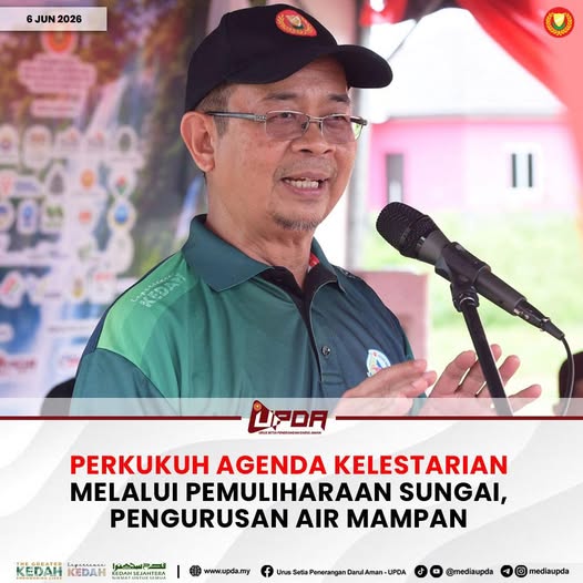 PERKUKUH AGENDA KELESTARIAN MELALUI PEMULIHARAAN SUNGAI, PENGURUSAN AIR MAMPAN