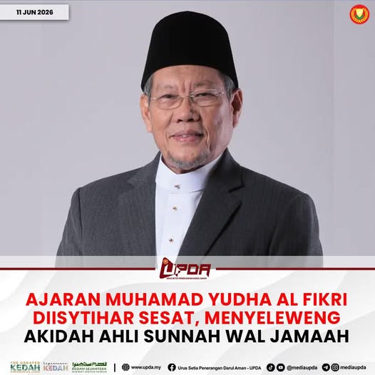 AJARAN MUHAMAD YUDHA AL FIKRI DIISYTIHAR SESAT, MENYELEWENG AKIDAH AHLI SUNNAH WAL JAMAAH