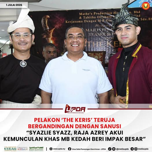 PELAKON ‘THE KERIS’ TERUJA BERGANDINGAN DENGAN SANUSI